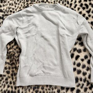 John Galt Gray Knit Sweater